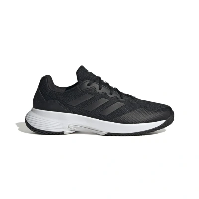 Obrázok používateľa adidas Performance Gamecourt 2 Tenisové topánky na antuku, Pánsky, Veľkosť: 39 1/3, Black/grey Textil/syntetika
