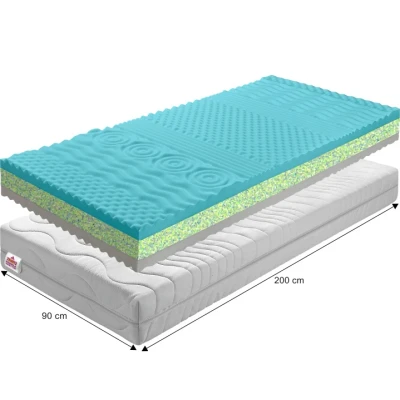 Obrázok používateľa Penový matrac BE KATARÍNA 10 NEW 90x200 cm