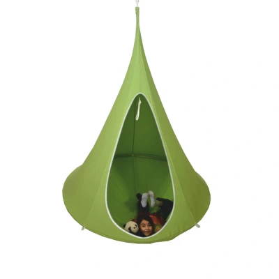 Obrázok používateľa Závesné kreslo KLORIN NEW KIDS CACOON HAMMOCK Zelená