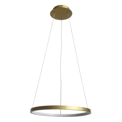 Obrázok používateľa LED závesné svietidlo v zlatej farbe ø 40 cm Lune Candellux Lighting