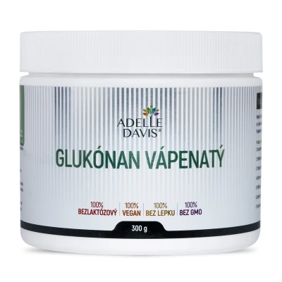 Obrázok používateľa Adelle Davis Vápnik, prášok 300 g (Glukónan vápenatý)
