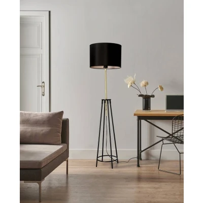 Obrázok používateľa Čierna stojacia lampa (výška 154 cm) Tegola Candellux Lighting