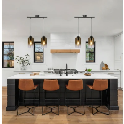 Obrázok používateľa Čierne závesné svietidlo so skleneným tienidlom ø 10 cm Aspra Candellux Lighting