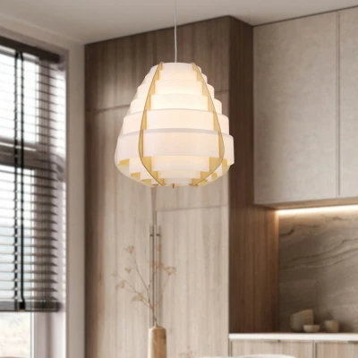 Obrázok používateľa Biele závesné svietidlo Nagoja Candellux Lighting