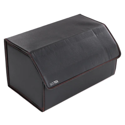 Obrázok používateľa Organizér do kufru auta CAR COMPACT LEATHER L, 2 přihrádky, skládací, s víkem