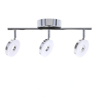 Obrázok používateľa LED stropné svietidlo v lesklej striebornej farbe 47x16 cm Thema Candellux Lighting