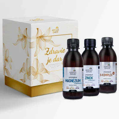 Obrázok používateľa Adelle Davis Darčekový balíček SRDCE lipo (Adelle lipozomálne magnézium 200ml, B komplex lipozomál.