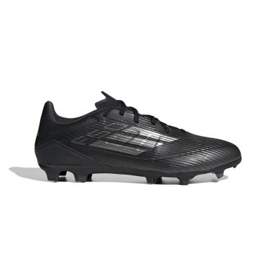 Obrázok používateľa adidas Performance F50 League FIRM/MULTIGROUND Tvarované kopačky so štupľami, Pánsky, Veľkosť: 47 1/3, Core black/iron metallic/gold metallicTopánky