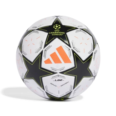 Obrázok používateľa adidas Performance UCL League Unisex Futbal, Veľkosť: 38, White/black/platin met./team solar yellow
