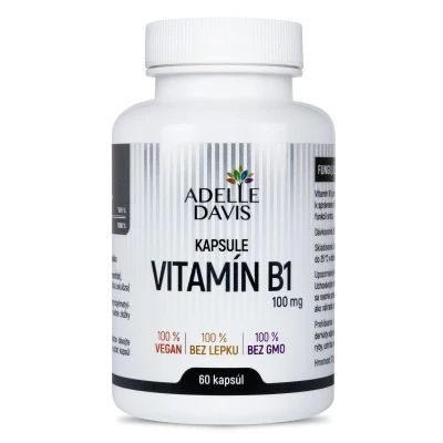 Obrázok používateľa Adelle Davis Vitamín B1 100 mg, 60 kapsúl