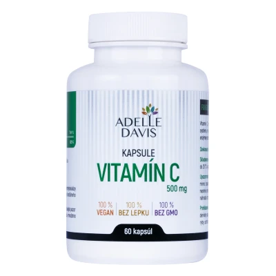 Obrázok používateľa Adelle Davis Vitamín C, 500 mg, 60 kapsúl