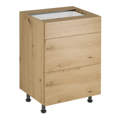 Obrázok používateľa Spodná skrinka LANGEN D60S3 PUSH OPEN Dub artisan