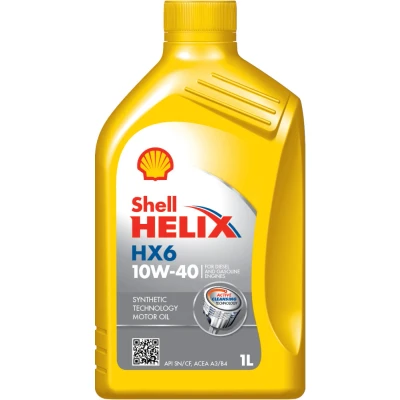 Obrázok používateľa SHELL Motorový olej Helix HX6 10W 40, 550053775, 1L