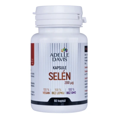 Obrázok používateľa Adelle Davis Selén, 200 mcg, 60 kapsúl