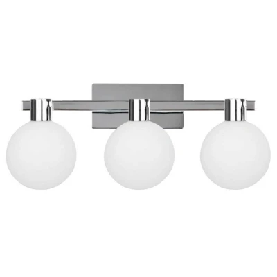 Obrázok používateľa Stropné svietidlo v striebornej farbe so skleneným tienidlom 15x58 cm Maldus Candellux Lighting