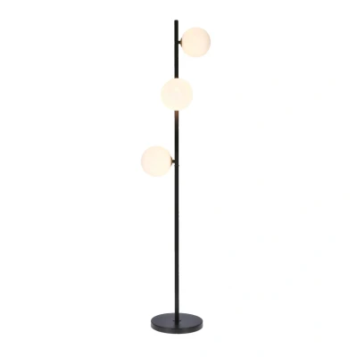 Obrázok používateľa Čierna stojacia lampa (výška 150 cm) Kama Candellux Lighting