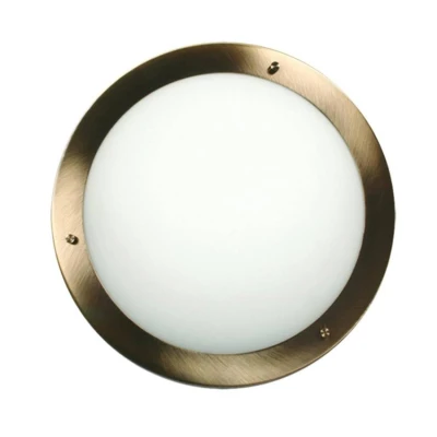 Obrázok používateľa Stropné svietidlo v bronzovej farbe so skleneným tienidlom ø 18 cm Aquila Candellux Lighting
