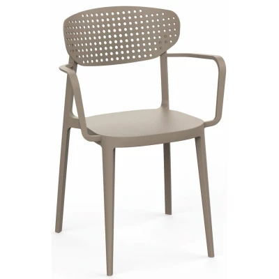 Obrázok používateľa Jedálenská stolička AIRE ARMCHAIR Sivohnedá taupe