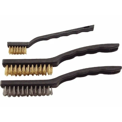 Obrázok používateľa Kartáče ocelové, sada 3ks, 180mm, 2x225mm, vlnitý drát S 0,3mm a 0,5mm