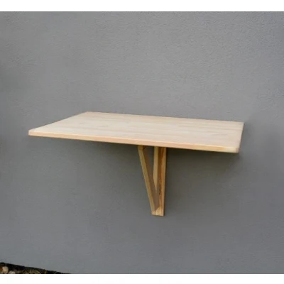 Obrázok používateľa Záhradný nástenný stolík z borovicového dreva 79x59 cm Rojaplast