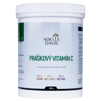 Obrázok používateľa Adelle Davis Vitamín C, práškový, 1 kg farmaceutická kvalita
