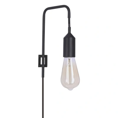 Obrázok používateľa Čierna nástenná Lampa s káblom Laren Ledea