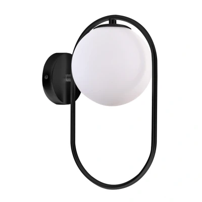 Obrázok používateľa Čierne nástenné svietidlo Cordel Candellux Lighting