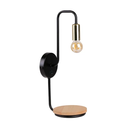 Obrázok používateľa Nástenné svietidlo v čierno zlatej farbe Bipi Candellux Lighting
