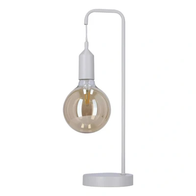 Obrázok používateľa Biela kovová stolová lampa Laren Ledea