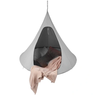 Obrázok používateľa Závesné kreslo KLORIN NEW TYP 2 BIG SIZE CACOON HAMMOCK Sivá