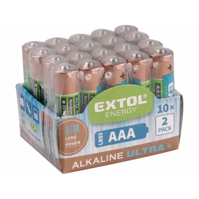 Obrázok používateľa Baterie alkal. ENERGY ULTRA 1,5V AA/20ks