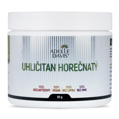 Obrázok používateľa Adelle Davis Horčík, prášok 80 g (Uhličitan horečnatý)