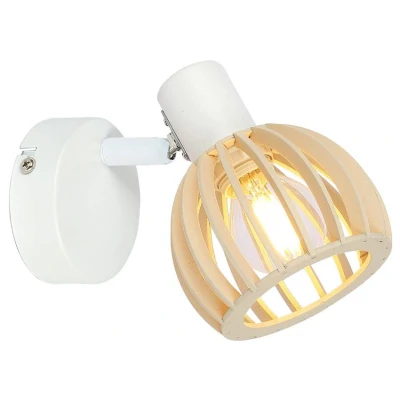 Obrázok používateľa Nástenné svietidlo v bielo prírodnej farbe ø 10 cm Atarri Candellux Lighting