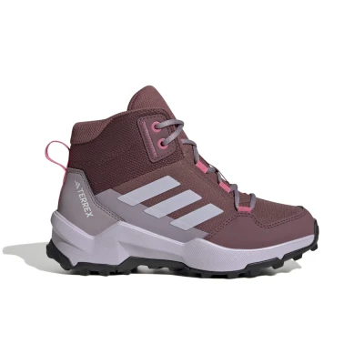 Obrázok používateľa Adidas Terrex AX4R MID Hiking Turistické topánky pre deti, Veľkosť: 37 1/3, Quiet crimson/silver dawn/pink fusion Textil/syntetika