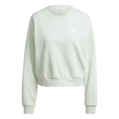 Obrázok používateľa adidas Sportswear Essentials Small LOGO FEEL COZY Mikina, Dámsky, Veľkosť: Large, Linen green/white