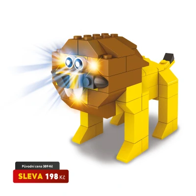 Obrázok používateľa Light Stax Roaring Lion, Zviera, 6 rok / roky, Viacfarebný