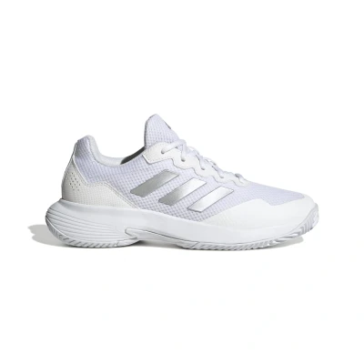 Obrázok používateľa adidas Performance Gamecourt 2 Multi Obuv na tenisové kurty cloud white silver metallic white, Dámsky, Veľkosť: 36Topánky
